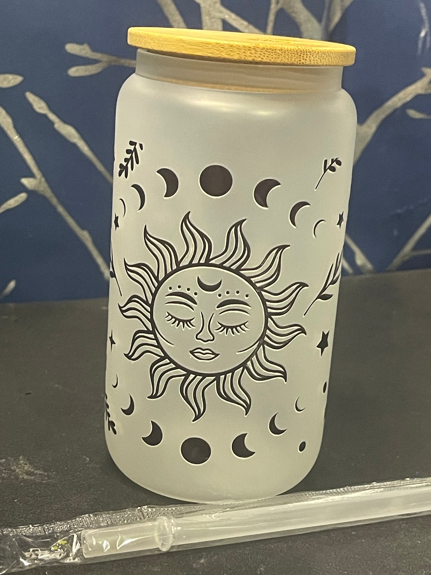 Sun and moon 16oz cups