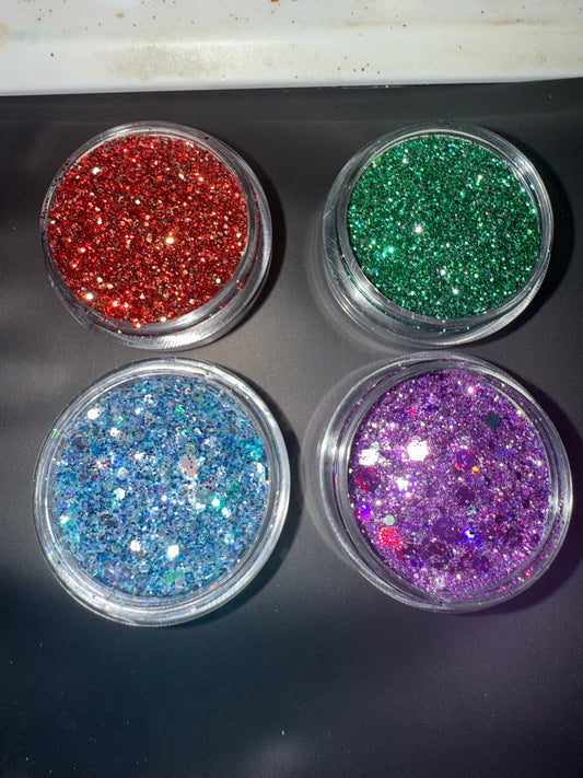 Christmas glitter bundle